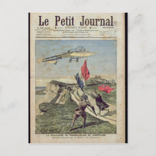 Louis Bleriot  landing at Dover Postcard
