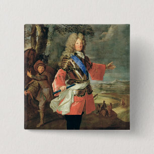 Louis de France Le Grand Dauphin, 1697 15 Cm Square Badge