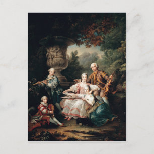 Louis du Bouchet  Marquis de Sourches Postcard
