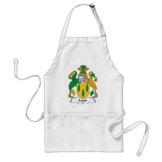 Louis Family Crest Standard Apron