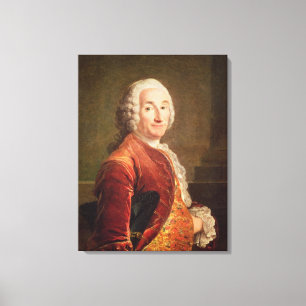 Louis Francois Armand de Vignerot du Plessis Canvas Print