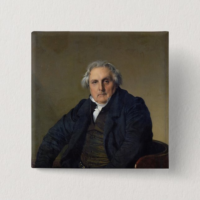 Louis-Francois Bertin  1832 15 Cm Square Badge (Front)