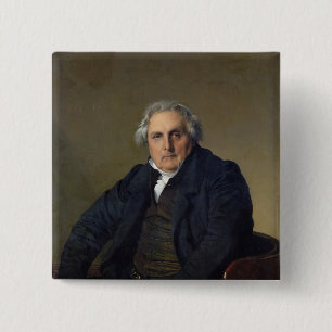 Louis-Francois Bertin  1832 15 Cm Square Badge