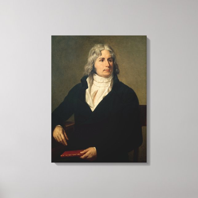 Louis-Francois Bertin  c.1803 Canvas Print (Front)