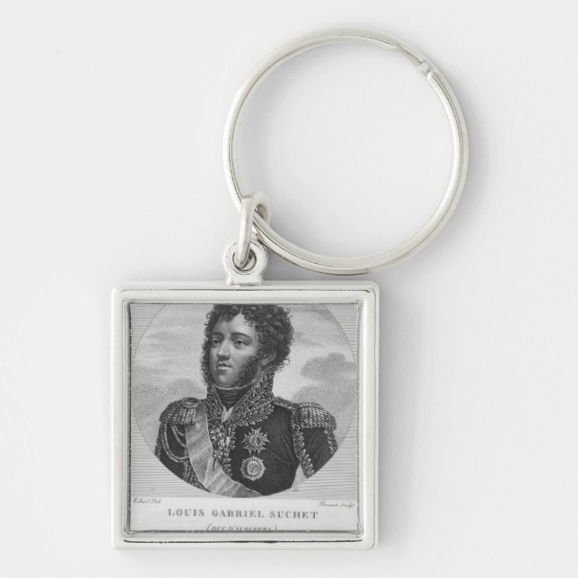 Louis-Gabriel Suchet  Duke of Albufera Key Ring (Front)