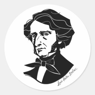 Louis-Hector Berlioz Classic Round Sticker