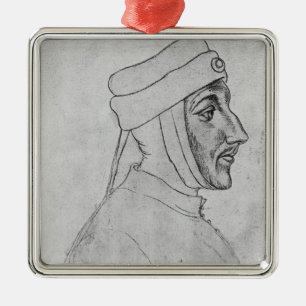 Louis II of Flanders Metal Tree Decoration