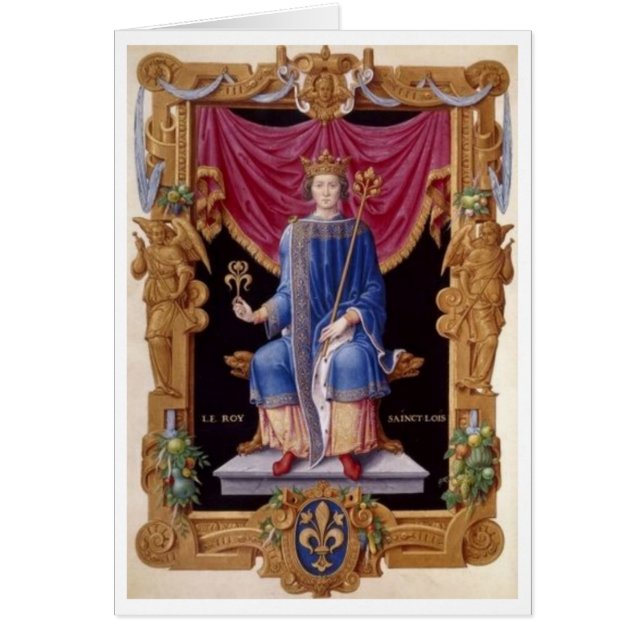 Louis IX Boyking Card (Front)