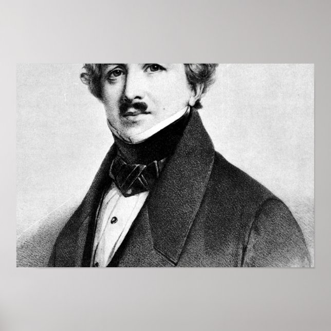 Louis Jacques Mande Daguerre Poster (Front)