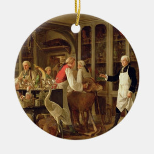 Louis Jean Marie Daubenton (1716-99) in his Labora Ceramic Tree Decoration