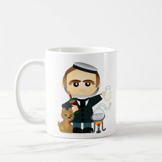 Louis Pasteur .fr Coffee Mug (Left)