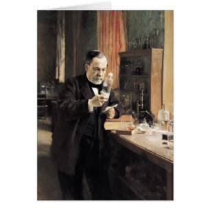 Louis Pasteur in his Laboratory, 1885