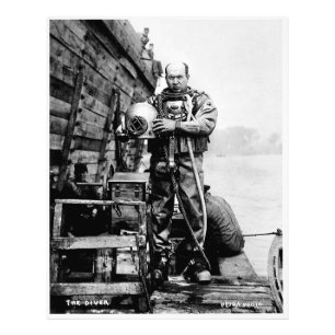 Louis Pesha Photo The Diver Vintage Great Lakes Print