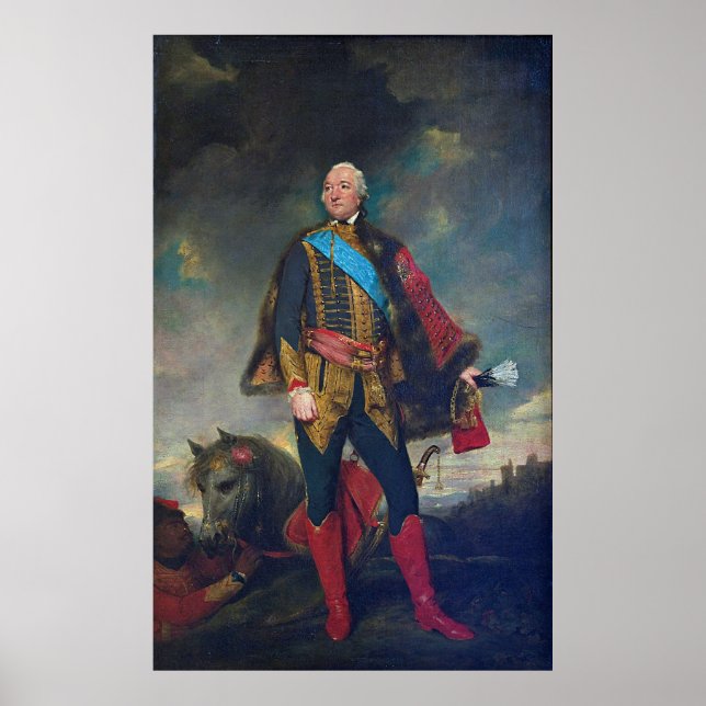 Louis Philippe d'Orléans by Joshua Reynolds (1779) Poster (Front)