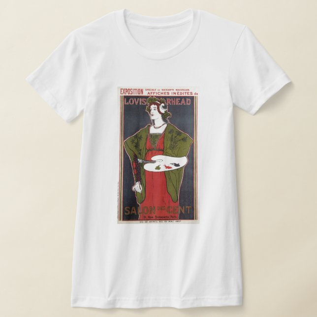 Louis Rhead ~ Salon des Cent T-Shirt (Laydown)