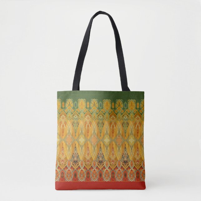 Louis Sullivan Truss Frieze Stencil Tote Bag (Front)