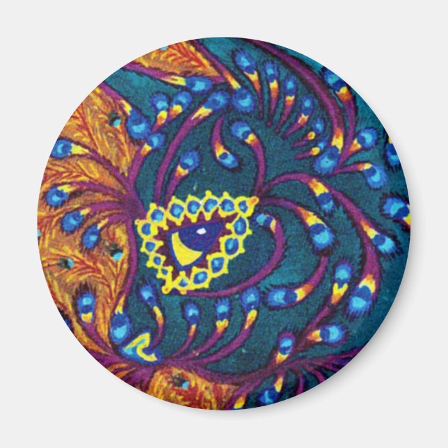 Louis Wain cat Magnet (Front)