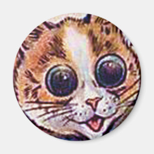 Louis Wain cat Magnet