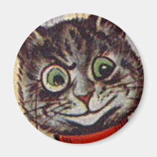 Louis Wain cat Magnet