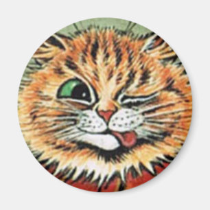 Louis Wain cat Magnet