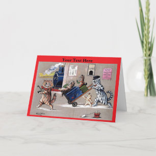Louis Wain Cats 1 Card