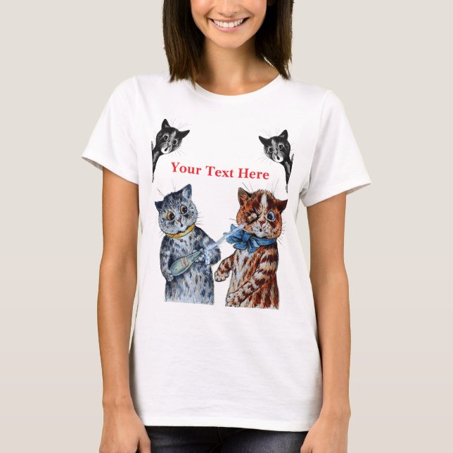 Louis Wain Cats 2 T-Shirt (Front)