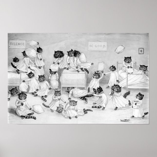 Louis Wain Cats Bedtime Poster (Front)