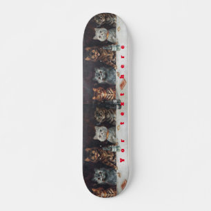 Louis Wain Cats Skateboard