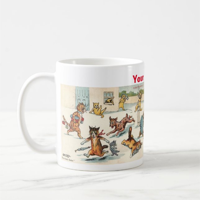 Louis Wain Coffee Mug (Left)