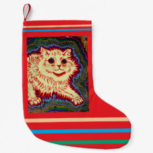 Louis Wain, Electric Cat Small Christmas Stocking