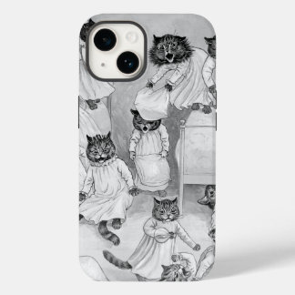 Louis Wain's Kittens in the Dorm Case-Mate iPhone 14 Case