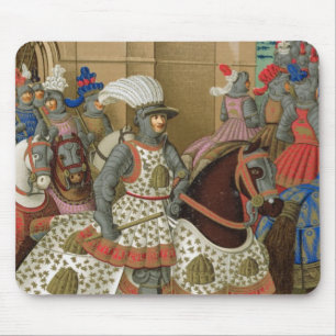 Louis XII (1462-1515) Leaving Alexandria on the 24 Mouse Pad