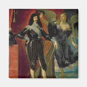 Louis XIII  Crowned by Victory, 1635 Magnet