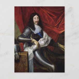 Louis XIII King of France and Navarre Postcard