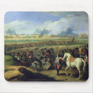 Louis XIV at the Siege of Tournai Mouse Pad