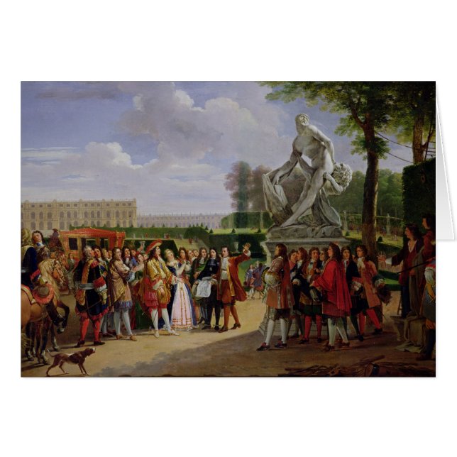 Louis XIV  Dedicating Puget's 'Milo of (Front Horizontal)