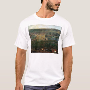 Louis XIV  hunting near chateau of Fontainebleau T-Shirt