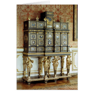 Louis XIV jewellery cabinet, Gobelins Workshop