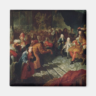 Louis XIV receiving the Persian Ambassador Magnet