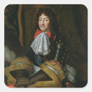 Louis XIV Square Sticker