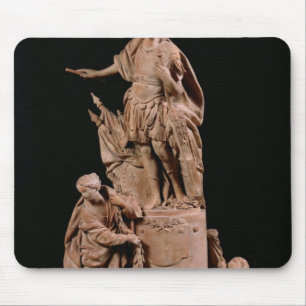 Louis XV  as a Roman Emperor Mouse Pad