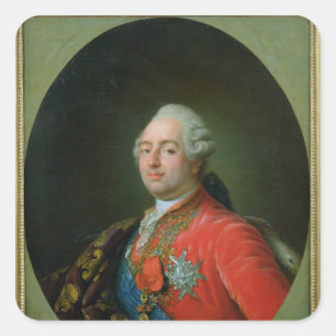 Louis XVI 1786 Square Sticker
