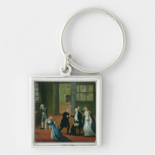 Louis XVI Bidding Farewell to his Family Key Ring