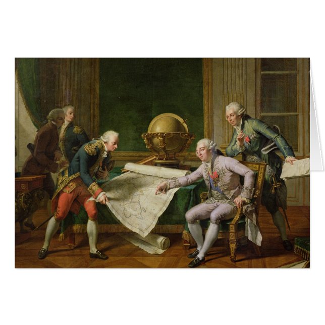 Louis XVI  Giving Instructions to La Perouse (Front Horizontal)