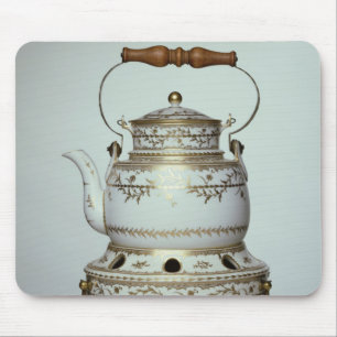 Louis XVI porcelain kettle and stand made in Mouse Pad
