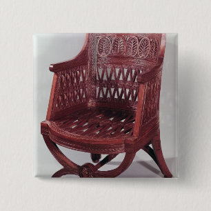 Louis XVI style armchair 15 Cm Square Badge
