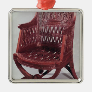 Louis XVI style armchair Metal Tree Decoration