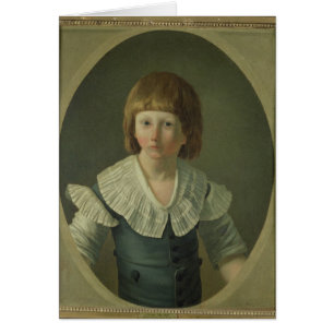 Louis XVII aged 8, at the Temple, 1793