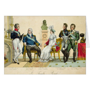 Louis XVIII  and his Family