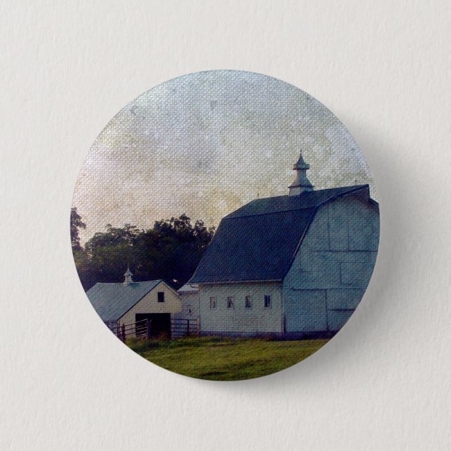Louisa County Barns 6 Cm Round Badge (Front)